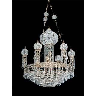 Italian Luxury Lighting / Chandeliers / Empire Crystal 32 Lights 9017 110