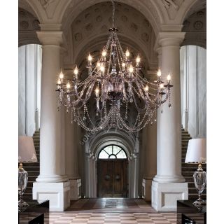 Euroluce Lampadari / Chandeliers / Arcobaleno Fumè L12+6