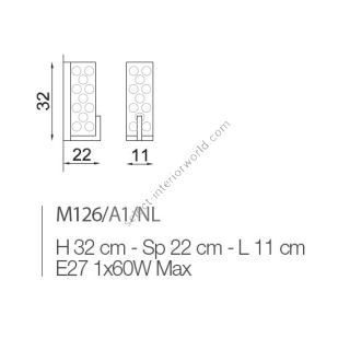 Il Paralume Marina / Wall Sconces / IL-M126/A1