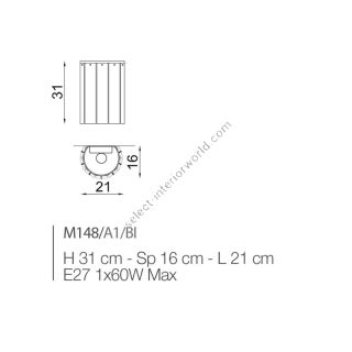 Il Paralume Marina / Wall Sconces / IL-M148/A1