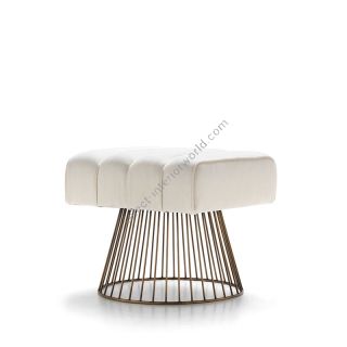 Badari / Poufs & Ottomans / Flower Pouf PF-FL-IR-VL