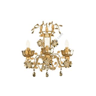 Mechini / Wall Lights / Clear and Coloured Bohemian Crystal A106/3