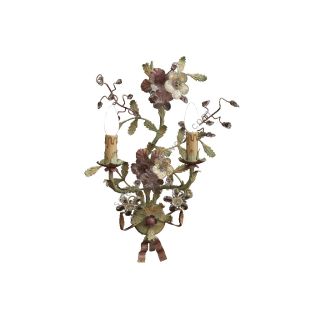 Mechini / Wall Lights / Bohemian Crystal and Murano Glass A241/2