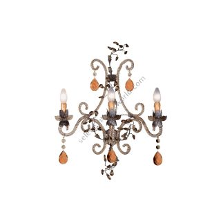 Mechini / Wall Lights / Clear and Colored Bohemian Crystal A256/3