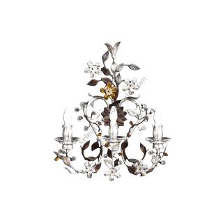 Mechini / Wall Lights / Clear and Colored Bohemian Crystal A267/3