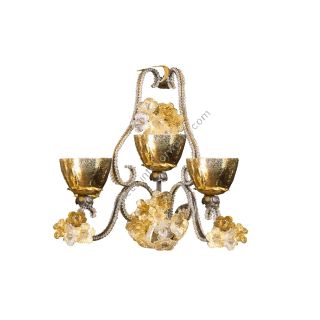 Mechini / Wall Lights / Wrought Iron with Bohemian Crystal A281/3