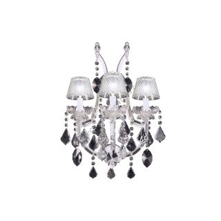 Mechini / Wall Lights / Wrought Iron with Clear Bohemian Crystal A325/3