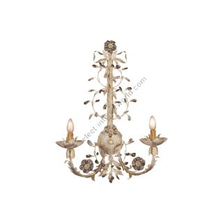 Mechini / Wall Lights / Bohemian Crystal and Murano Glass A538/2