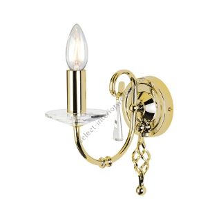 Elstead Lighting / Wall Lights / Aegean Polished Brass