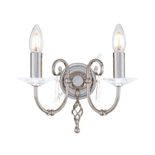 Elstead Lighting / Wall Lights / Aegean 2 Polished Nickel
