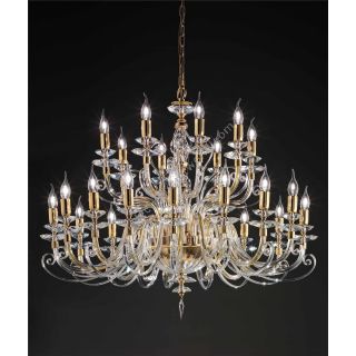 Euroluce Lampadari / Chandeliers / Alicante Clear L16+8