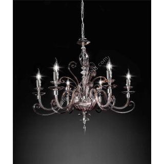 Euroluce Lampadari / Chandeliers / Alicante Fumè L6