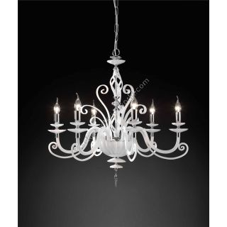 Euroluce Lampadari / Chandeliers / Alicante White L6