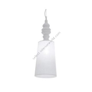 Karman / Pendants & Suspension Lights / Alì e Babà 25cm Ceramic & shade linen SE623BS