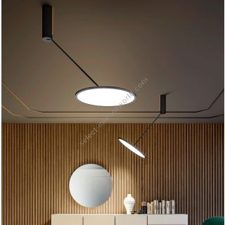 Zava Alioth LED Ceiling Lamp With Long Adjustable Arm