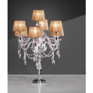 Euroluce Lampadari / Table lamps / Arcobaleno Clear F6+1L Shade