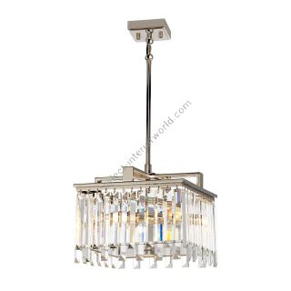 Elstead Lighting / Chandeliers / Aries 4 Small Polished Nickel
