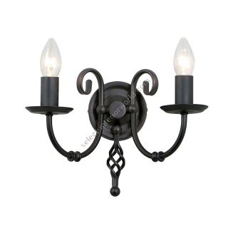 Elstead Lighting / Wall Lights / Artisan 2 Black