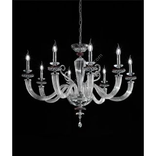 Euroluce Lampadari / Chandeliers / Atalia L8 Chrome