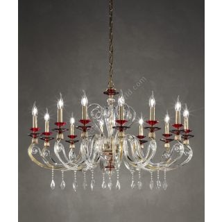 Euroluce Lampadari / Chandeliers / Aurora L12