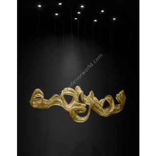 Terzani / LED Pendants & Suspension Lights / Genesis double linear sculpture B56S
