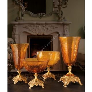 Euroluce Lampadari / Vases / Barocco Accessories Amber