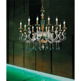 Euroluce Lampadari / Chandeliers / Barocco L12 Lux