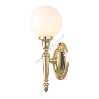 Elstead Lighting / Wall Lights / Dryden 1 Bathroom Polished Brass