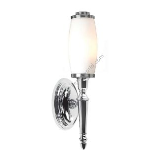 Elstead Lighting / Wall Lights / Dryden 1 Bathroom Polished Chrome