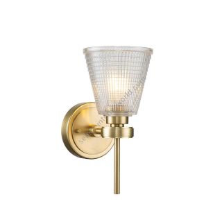 Elstead Lighting / Wall Lights / Gunnislake Brushed Brass