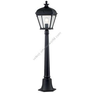 Elstead Lighting / Outdoor Post Lights / Bayview 1 Medium Black
