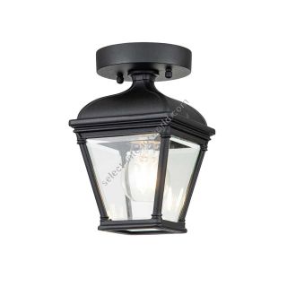 Elstead Lighting / Outdoor Ceiling Lights / Bayview 1 Porch Black
