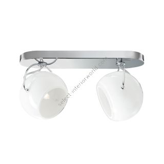 Fabbian / Spot Lighting / Beluga White D57 Wall & Ceiling 2 spots