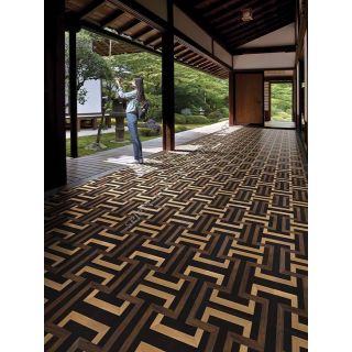 Berti / Square Space Marquetry / Pattern floor Kamakura