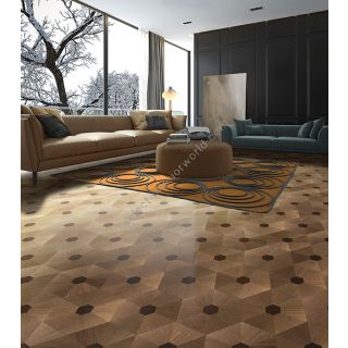 Berti / Square Space Marquetry / Pattern floor Venier