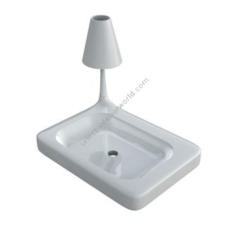 Bisazza / Washbasins / Bagno - the hayon collection / Anemone White