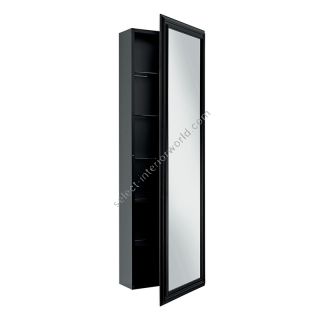 Bisazza / Mirror cabinets without lighting / Bagno - the wanders collection / Architectural Cabinet 200 Black