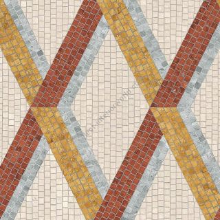 Bisazza / Marmosaico - Decorations / Borgonuovo Crema