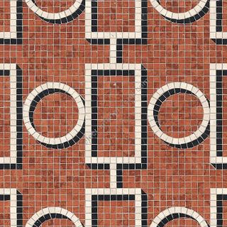 Bisazza / Marmosaico - Decorations / Brera Rosso