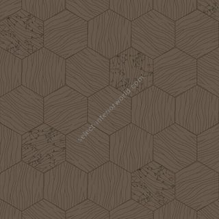 Bisazza / Wood - Decorations / Central Marron Glacé