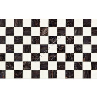 Bisazza / Mosaico - Decorations / Checkmate Black (Timeless)