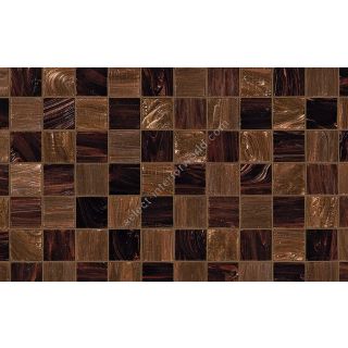 Bisazza / Mosaico - Decorations / Checkmate Brown (Timeless)