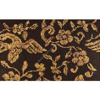 Bisazza / Mosaico - Decorations / China Birds Brown (Timeless)