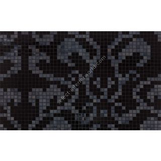 Bisazza / Mosaico - Decorations / Damasco Black (Timeless)