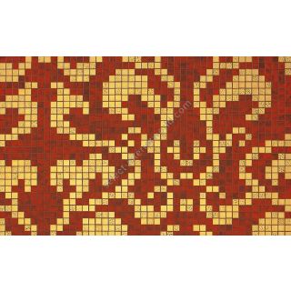 Bisazza / Mosaico - Decorations / Damasco Rosso Oro (Timeless)