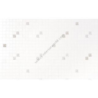 Bisazza / Mosaico - Decorations / Diagonale Bianco Oro (Luxe)