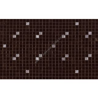 Bisazza / Mosaico - Decorations / Diagonale Nero Oro (Luxe)