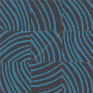 Bisazza / Cementiles / End Grain Ocean