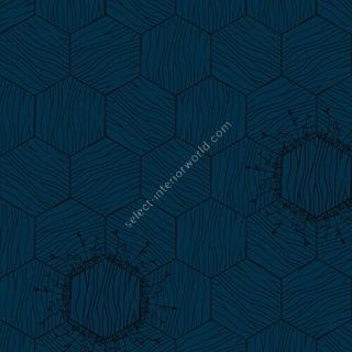 Bisazza / Wood - Decorations / Floral Denim