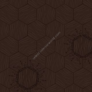 Bisazza / Wood - Decorations / Floral Moka